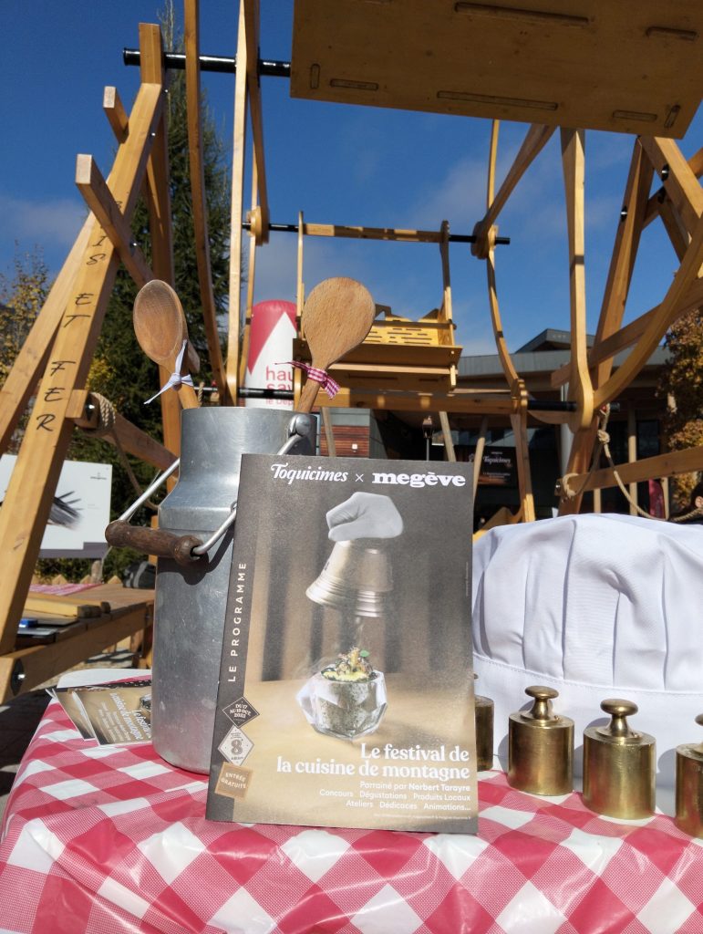 Vue panoramique de la roue en mouvement